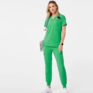 Green Women's Scrub Bottoms